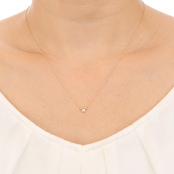 イエローゴールドネックレス