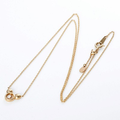 イエローゴールドネックレス