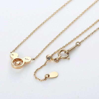 イエローゴールドネックレス