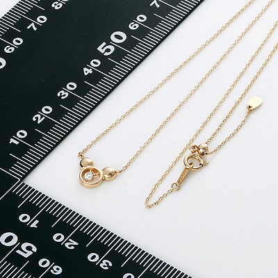 イエローゴールドネックレス