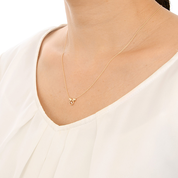 イエローゴールドネックレス