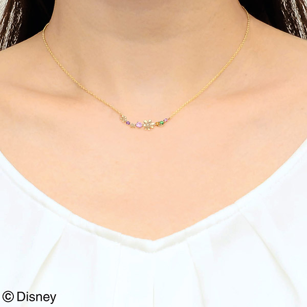 イエローゴールドネックレス