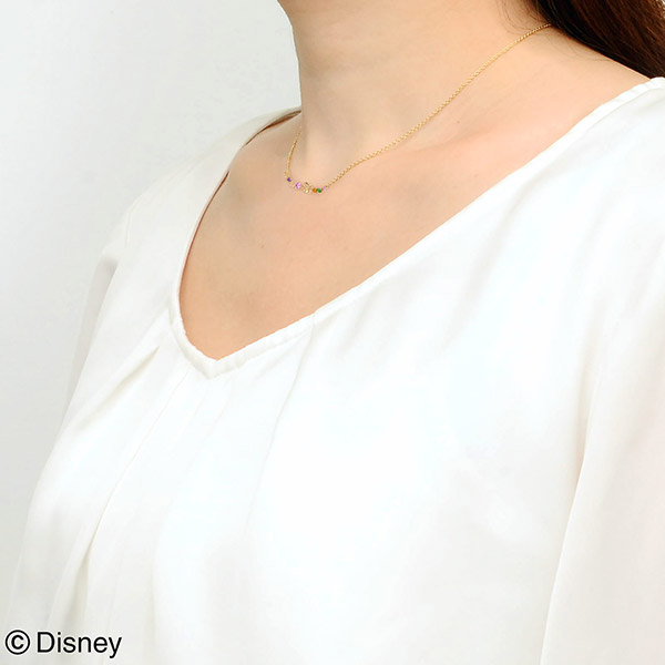 イエローゴールドネックレス