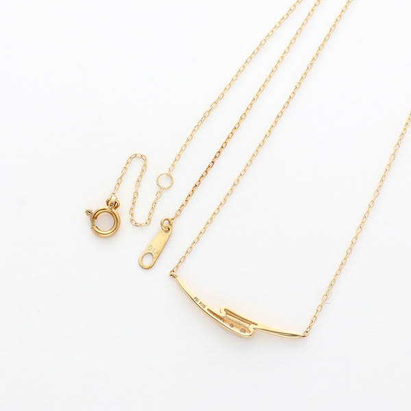 イエローゴールドネックレス