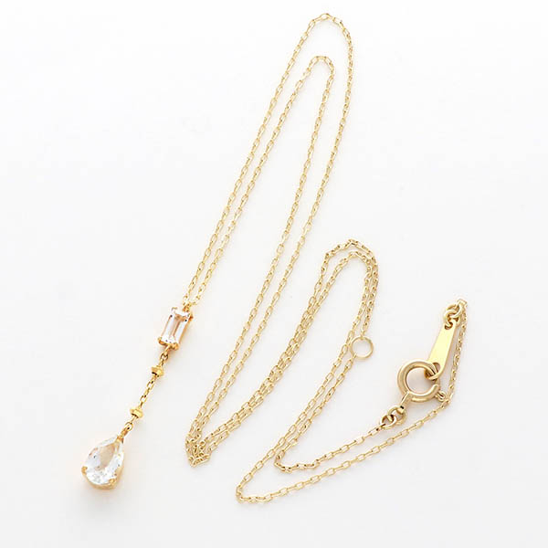 イエローゴールドネックレス