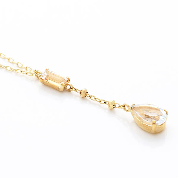 イエローゴールドネックレス