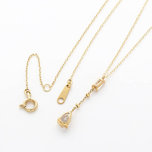 イエローゴールドネックレス