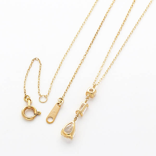 イエローゴールドネックレス