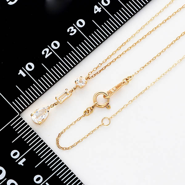 イエローゴールドネックレス