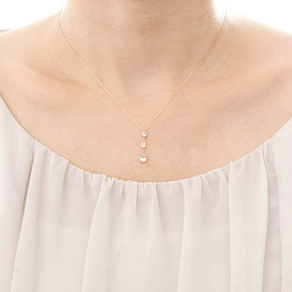 イエローゴールドネックレス