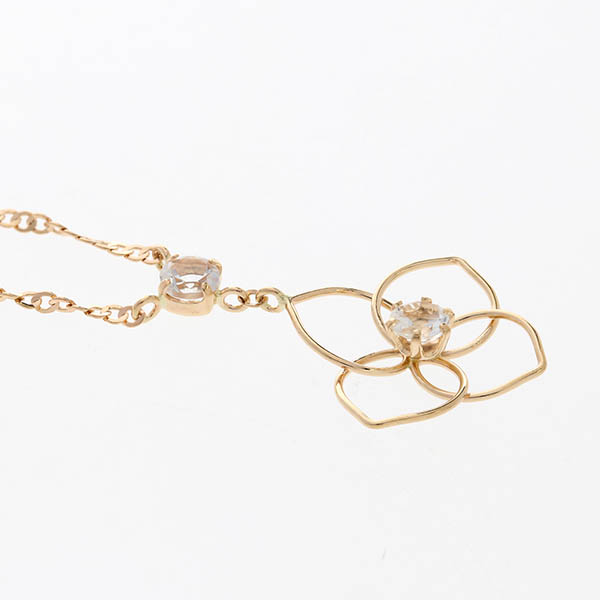 イエローゴールドネックレス