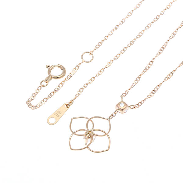 イエローゴールドネックレス