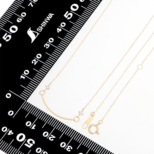 イエローゴールドネックレス