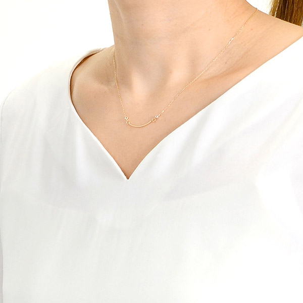 イエローゴールドネックレス