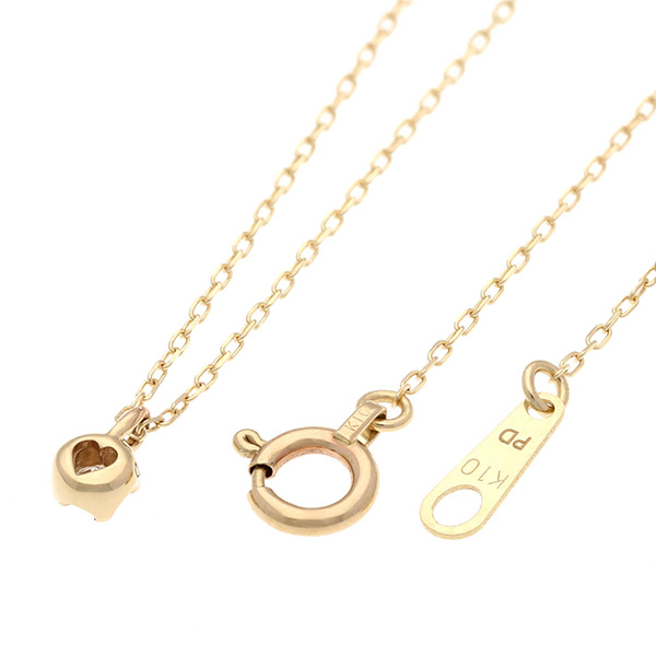 イエローゴールドネックレス