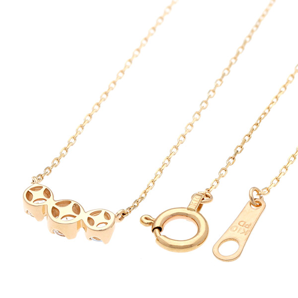 イエローゴールドネックレス