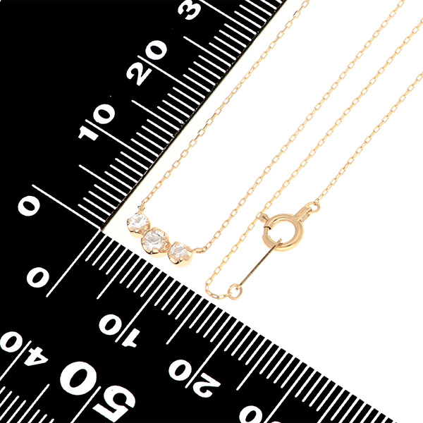 イエローゴールドネックレス