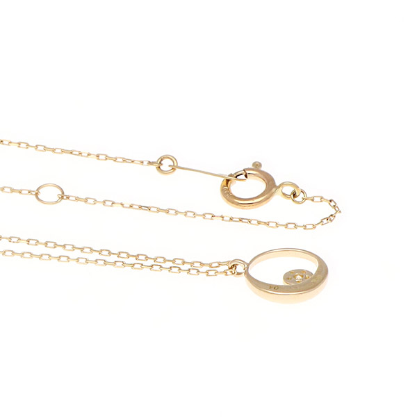 イエローゴールドネックレス