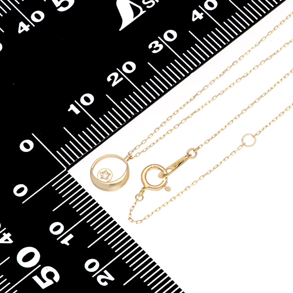 イエローゴールドネックレス