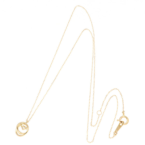 イエローゴールドネックレス