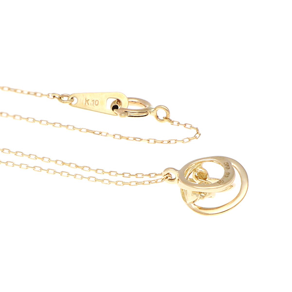 イエローゴールドネックレス