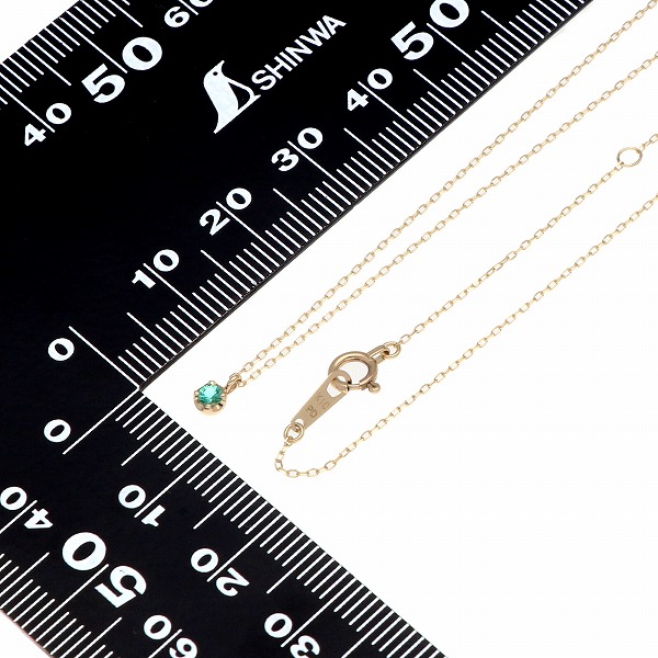 イエローゴールドネックレス