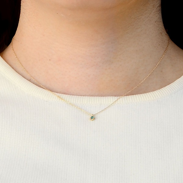 イエローゴールドネックレス