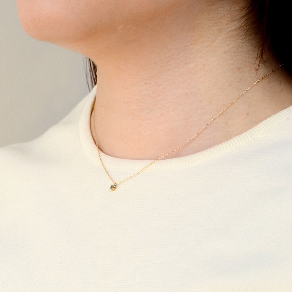 イエローゴールドネックレス