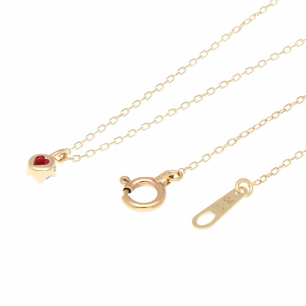 イエローゴールドネックレス