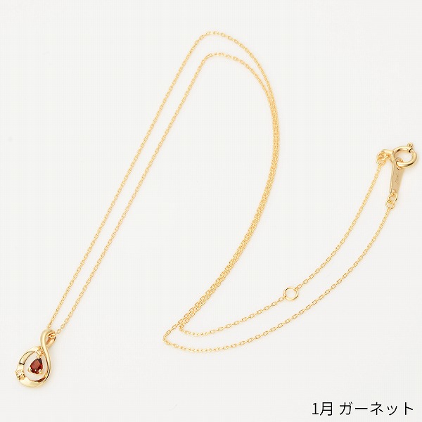 K10イエローゴールドネックレス