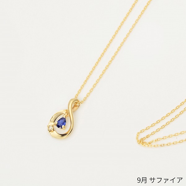 K10イエローゴールドネックレス