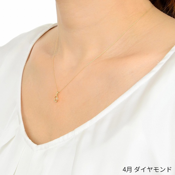 K10イエローゴールドネックレス
