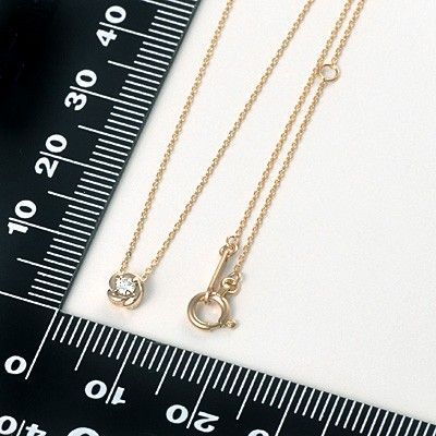 イエローゴールドネックレス