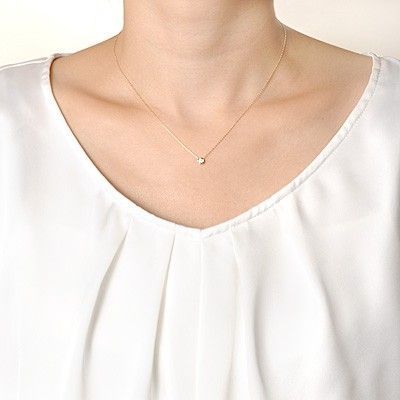 イエローゴールドネックレス