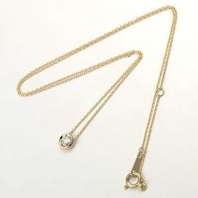 イエローゴールドネックレス