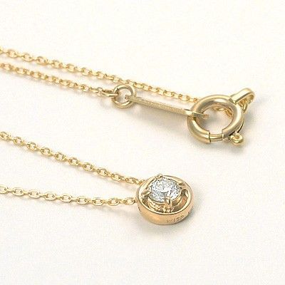 イエローゴールドネックレス