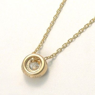 イエローゴールドネックレス