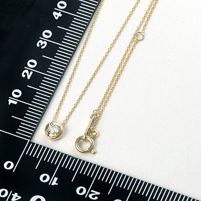 イエローゴールドネックレス