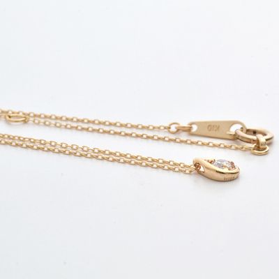 イエローゴールドネックレス