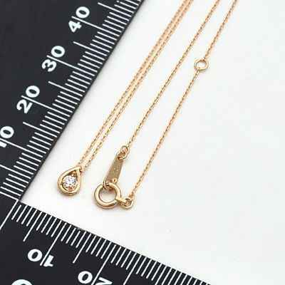 イエローゴールドネックレス