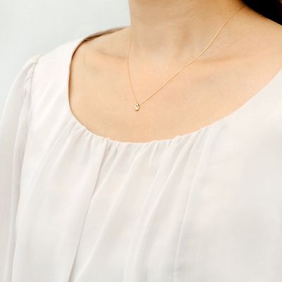 イエローゴールドネックレス