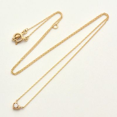 イエローゴールドネックレス