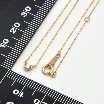 イエローゴールドネックレス