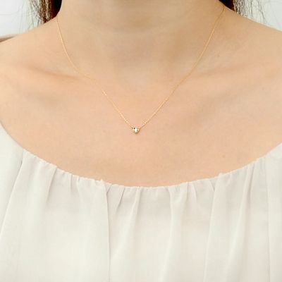 イエローゴールドネックレス