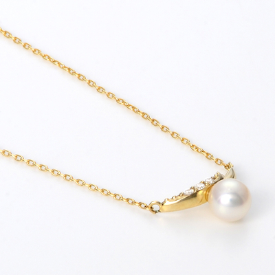 イエローゴールドネックレス