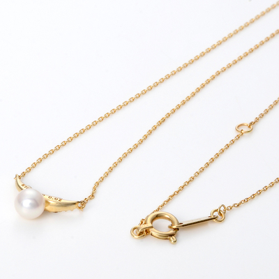 イエローゴールドネックレス