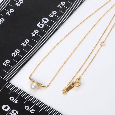 イエローゴールドネックレス