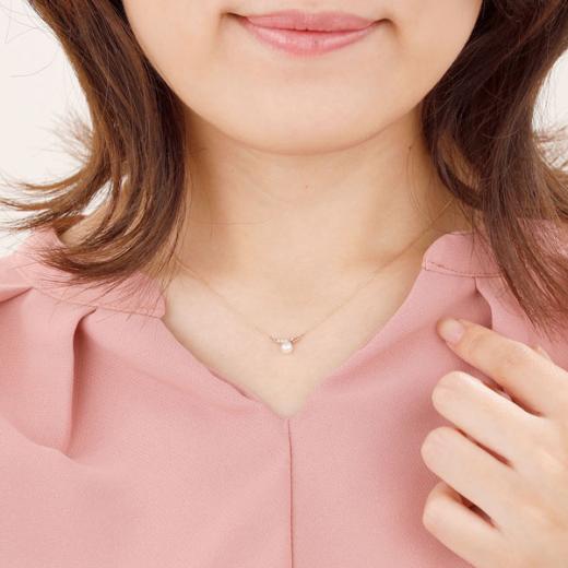 イエローゴールドネックレス