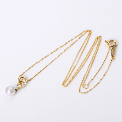 イエローゴールドネックレス