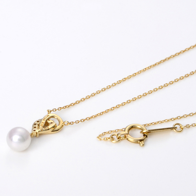 イエローゴールドネックレス